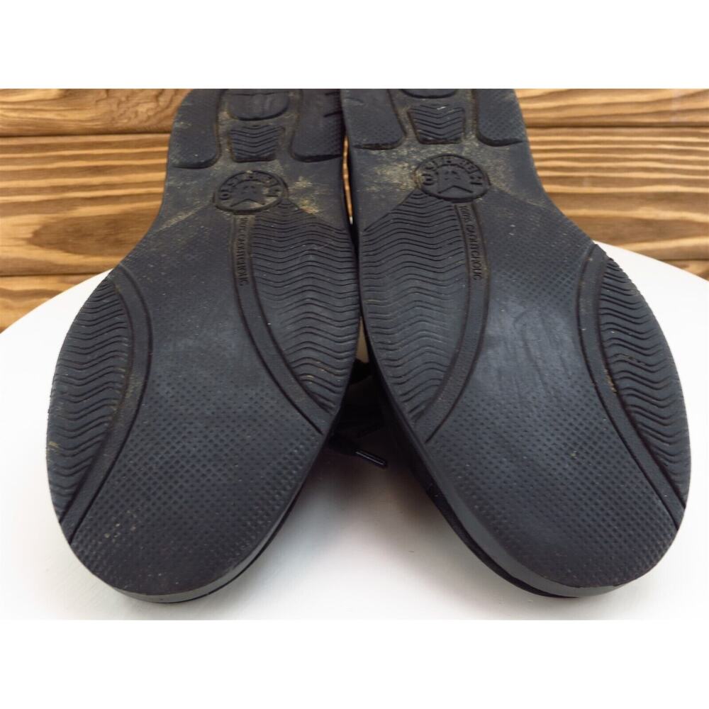 Mephisto Size 6.5 Sneaker Black Leather Medium Lace Up Women - Picture 11 of 11